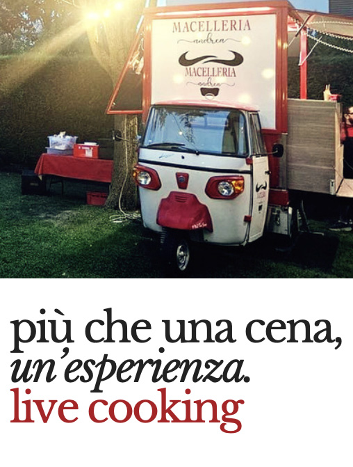 Più che una cena, un'esperienza — live cooking con chef a vista a Casale sul Sile